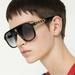 Gucci Accessories | New Gucci Gg1188s 002 Black Unisex Sunglasses Gg 1188s 002 | Color: Black/Gray | Size: Os