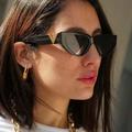 Free People Accessories | Europe Cat Eye Sunglasses | Color: Black/Gold | Size: Os