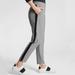 Athleta Pants & Jumpsuits | Athleta Plaid Brooklyn Ankle Pant Pants Trousers | Color: Black/White | Size: 6