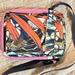 Columbia Bags | Columbia Multi Colored Two Pocket Crossbody Bag | Color: Orange/Purple | Size: Os