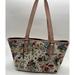 Gucci Bags | Gucci Botanical Floral Canvas Tote Bag W/ Blush Pink Leather Trim | Color: Pink/White | Size: Os