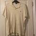 Polo By Ralph Lauren Shirts | Large Polo By Ralph Lauren Shirt, Cream Colored W/Small Faded Black Stain | Color: Cream | Size: L