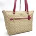 Coach Bags | Coach Gallery Tote Bag In Signature Canvas | Color: Red/Tan | Size: Os