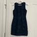 J. Crew Dresses | J.Crew Navy Lace Shift Dress | Color: Blue | Size: 4p
