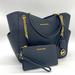 Michael Kors Bags | Michael Kors Large X Chain Shoulder Tote Bag & Double Zip Wallet Wristlet | Color: Black/Gold | Size: Large