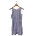 J. Crew Dresses | J. Crew Royal Blue & White Silk Stripe Dress Size 4 | Color: Blue/White | Size: 4