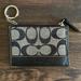 Coach Bags | Coach Black And Gray Credit Card Holder | Color: Black/Gray | Size: Os