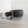 Coach Dog | Leather Coach Dog Collar- Large, Black Nwt | Color: Black/Silver | Size: Os