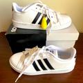 Adidas Shoes | Brand New White Adidas Size 9-9.5 | Color: White | Size: 9-9.5