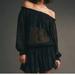 Free People Dresses | Free People Carina Meadow Lace Dress | Color: Black | Size: L