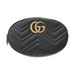 Gucci Bags | Gucci Gg Marmont Belt Black Gold Hardware Leather Waist Bag | Color: Black | Size: Os