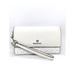 Michael Kors Bags | Michael Kors Jet Set Signature Logo Faux-Leather Phone Wallet Wristlet- White | Color: White | Size: Os