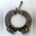 Anthropologie Jewelry | Beaded Collar Choker | Color: Black/Green | Size: Os
