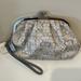 Coach Bags | Coach Factory Wristlet Purse | Color: Silver | Size: Os