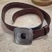 Carhartt Accessories | Carhartt Espresso Brown Leather Belt With Silver Buckle Size Small | Color: Brown/Silver | Size: Os