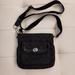 Coach Bags | Final Sale!!Coach Signature Monogram Crossbody Bag | Color: Black/Silver | Size: 8" H 8"W