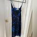 Urban Outfitters Dresses | Fun Summer Spaghetti Strap Dress. | Color: Black/Blue | Size: Xs