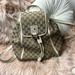 Gucci Bags | Gucci Abbey Backpack | Color: Brown/White | Size: Os