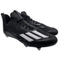 Adidas Shoes | Adidas Adizero 22 Detachable Football Cleats Black/Wht Hr1614 Men’s Size 13 | Color: Black/Red | Size: 13