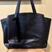 Nine West Bags | Black Shoulder Bag By Nine West With Three Large Interior Pockets For Storage | Color: Black | Size: Os