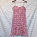 J. Crew Dresses | J. Crew Liberty Art Fabric Red Pink Floral Sun Dress Size 10 Brand New W/Tags | Color: Pink/Red | Size: 10