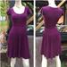 Anthropologie Dresses | Anthropologie Purple Sparrow Amarena Sweater Dress | Color: Purple | Size: Xs