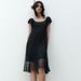 Zara Dresses | Black Zara Dress | Color: Black | Size: M