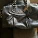 Coach Bags | Beautiful Gently Used Leather Coach Bag, Purple Satin Interior | Color: Black | Size: Os