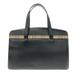 Burberry Bags | Burberry Handbag Blackcream Leatherjacquard Women | Color: Black/Cream/Red | Size: Os