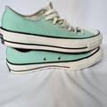 Converse Shoes | Converse Chuck Taylor All Star 70 Ox Canvas Prism Green Sneakers Shoes Sz 9.5 | Color: Green/White | Size: 9.5
