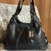 Coach Bags | Coach Maggie Madison Leather Croc Embossed Handbag | Color: Black | Size: 16”X16”X18”