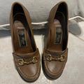 Gucci Shoes | Gucci Brown Buckle Shoes | Color: Brown | Size: 5