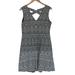 Jessica Simpson Dresses | Jessica Simpson Tribal Aztec Sleeveless Dress Size 8 | Color: Black/White | Size: 8