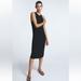 Zara Dresses | Black Zara Midi Dress, Black, Size Small | Color: Black | Size: S
