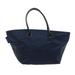 Burberry Bags | Burberry Nova Check Blue Label Tote Bag Nylon Navy Auth Cl626 | Color: Blue | Size: Os