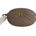 Gucci Bags | Gucci Women's Calfskin Matelasse Gg Marmont Crafted Belt Bag 75-30 Beige Color | Color: Tan | Size: 73-30