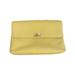 J. Crew Bags | Jcrew Leather Clutch | Color: Yellow | Size: Os