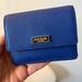 Kate Spade Bags | Kate Spade Card Wallet Keychain | Color: Blue/Gold | Size: Os