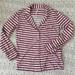 Anthropologie Intimates & Sleepwear | Anthropologie Striped Pajama Top Red/White (Xsmall) Cotton/Modal Blend | Color: Red/White | Size: Xs