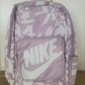 Nike Bags | Backpack Nike, Classic, Lilac New | Color: Pink/White | Size: Os