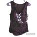 Athleta Tops | Athleta Lotus Print Bra Tank Top Size 36c Purple Yoga Top Workout Athletic | Color: Purple/White | Size: 36c