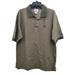 Disney Shirts | Disneyland Resort Men's Olive Green Embroidered Mickey Fishbone Polo Size L | Color: Green | Size: L