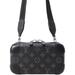 Louis Vuitton Bags | Louis Vuitton Monogram Eclipse Horizon Clutch Shoulderbag Black | Color: Black | Size: Os