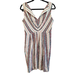 Anthropologie Dresses | Anthropologie Eva Franco Sz 12 Textured Vertical Stripe Pencil Dress Work Casual | Color: White | Size: 12