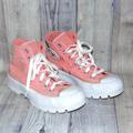 Converse Shoes | Converse Chuck Taylor All Star Lugged Pink Quartz Sneakers Womens Size 8 | Color: Pink/White | Size: 8