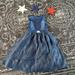 Disney Dresses | Disney Store Dress Sz5-6 Runs Large | Color: Blue | Size: 6g