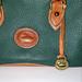 Dooney & Bourke Bags | Dooney & Bourke Top Handle Satchel, Vintage, All Weather Leather In Green Euc | Color: Brown/Green | Size: Os
