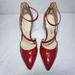 Jessica Simpson Shoes | Jessica Simpson 4" Red Patent Leather Heels, 8.5 | Color: Red | Size: 8.5