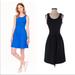 J. Crew Dresses | J. Crew Pleated Black Fit & Flare Dress | Color: Black | Size: 00