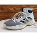 Adidas Shoes | Adidas Shoes Sz 4.5 Sneaker Boys Youth White Synthetic Lace Up Medium | Color: White | Size: 4.5bb